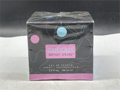 SEALED BRITNEY SPEARS CURIOUS PERFUME 100ML