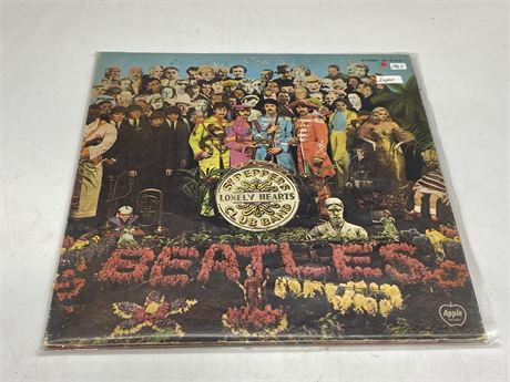BEATLES - SGT PEPPERS LONELY HEARTS CLUB BAND - NEAR MINT (NM)