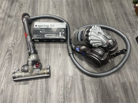 DYSON DC23 VACUUM WITH DYSON SPRING KIT