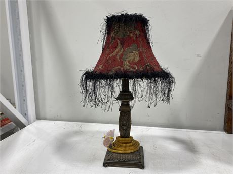 GOTHIC STYLE LAMP (17” tall)