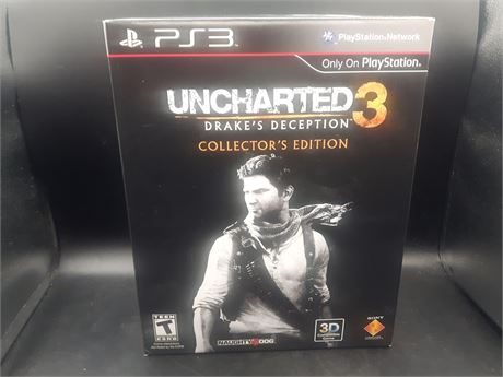 UNCHARTED 3 COLLECTORS EDITION - PS3