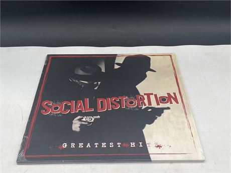 SOCIAL DISTORTION - GREATEST HITS - DOUBLE LP - NEAR MINT (NM)