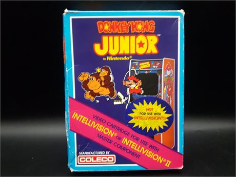 DONKEY KONG JUNIOR - VERY GOOD CONDITION - INTELLIVISION