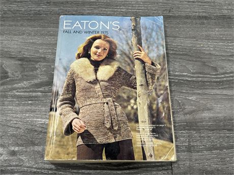 1975 EATONS FALL & WINTER CATALOG