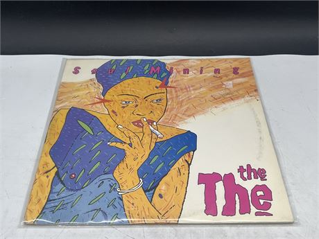 THE THE - SOUL MINING 1988 UK IMPORT DOUBLE LP - NEAR MINT (NM)