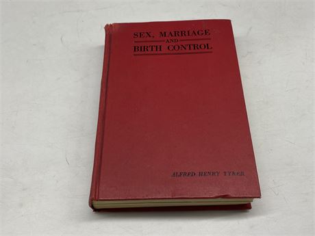 INTERESTING 1943 BOOK “SEX, MARRIAGE & BIRTH CONTROL”