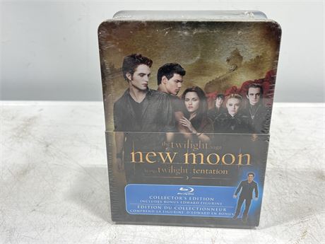 SEALED TWILIGHT NEW MOON BLU RAY COLLECTORS EDITION