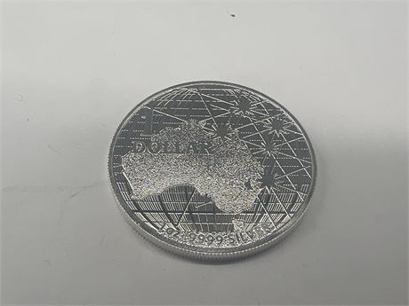 1 OZ 999 FINE SILVER AUSTRALIA COIN