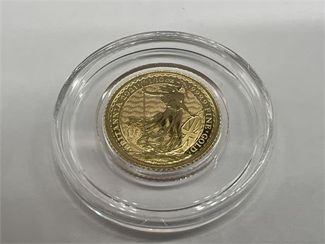 1/10 OZ 999 FINE GOLD COIN - 2021