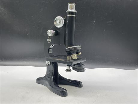 BECK LONDON MODEL 29 MICROSCOPE (AS IS)