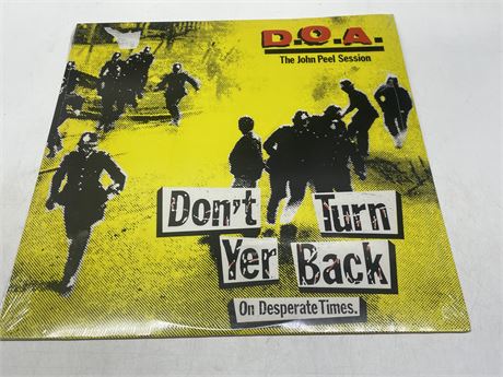 SEALED D.O.A - DONT TURN YER BACK