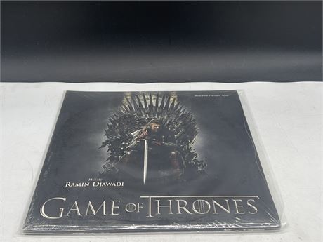 SEALED - GAME OF THRONES SEASON 1 & 2 SOUNDTRACK LPS