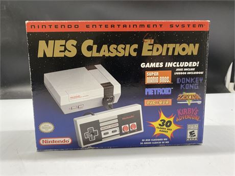 (NEW IN BOX) NES CLASSIC EDITION