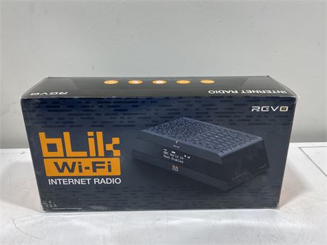 BLIK WIFI INTERNET RADIO (Like new)