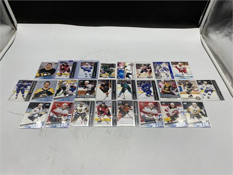 26 ASSORTED YOUNG GUNS NHL CARDS