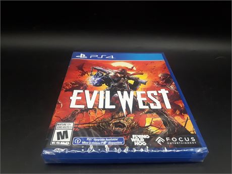 SEALED - EVIL WEST - PS4
