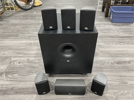 JBL SURROUND SOUND WITH SUBWOOFER