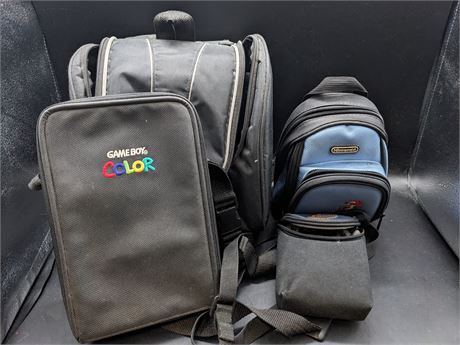 4 GAMING CARRY BAGS