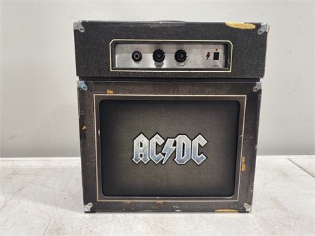 AC/DC AMPLIFIER BOX SET SEALED RECORD BOOK STICKER SET