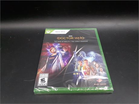SEALED - DOCTOR WHO - XBOX