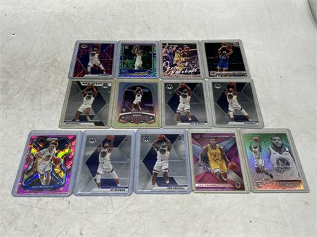 13 GOLDEN STATE WARRIORS ROOKIE CARDS