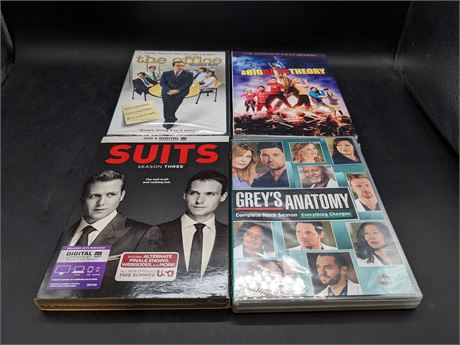 4 SEALED TV SERIES BOX SETS - DVD