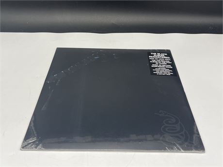 SEALED - METALLICA 2LP - THE BLACK ALBUM