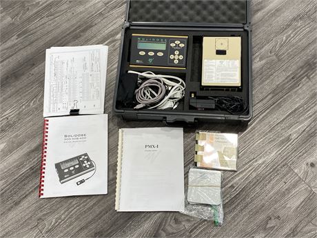 SOLIDOSE DIGITAL DOSIMETER, PMX I-R X-RAY EQUIP IN BOX