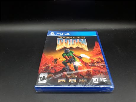 SEALED - DOOM CLASSICS COLLECTION - PS4