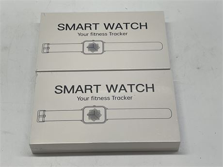 (2 SEALED) SMART WATCH FITNESS TRACKERS