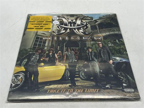 SEALED - HINDER - TAKE IT TO THE LIMIT 2LP