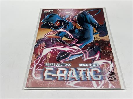 SIGNED - ERATIC #1 W/COA - BY KAARE ANDREWS