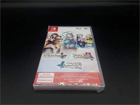 NEW - ATELIER MYSTERIOUS TRILOGY DELUXE PACK - NINTENDO SWITCH