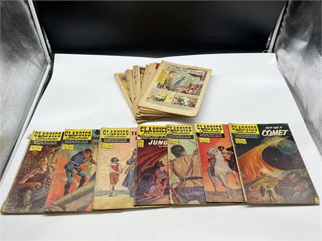 LOT OF VINTAGE COMICS - MANY MISSING COVER