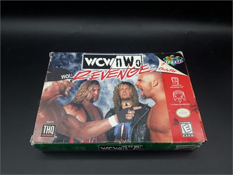 WCW VS NWO REVENGE - CIB - VERY GOOD CONDITION - N64