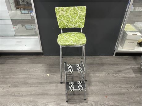 MCM FOLD OUT STEP CHAIR