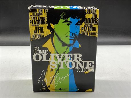 THE ULTIMATE OLIVER STONE COLLECTION (DVD, 2004, 14 -DISC SET) - LIKE NEW