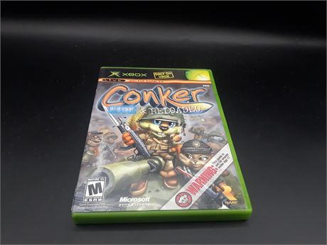 CONKERS RELOADED - CIB - VERY GOOD CONDITION - XBOX