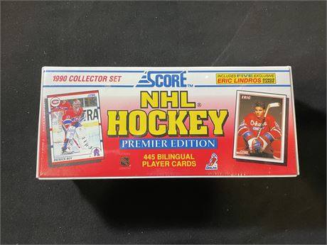 FACTORY SEALED 1990 COLLECTORS SET (445 TOTAL CARDS)