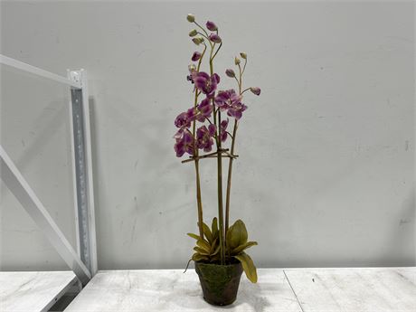ARTIFICIAL POTTED ORCHID - 45”