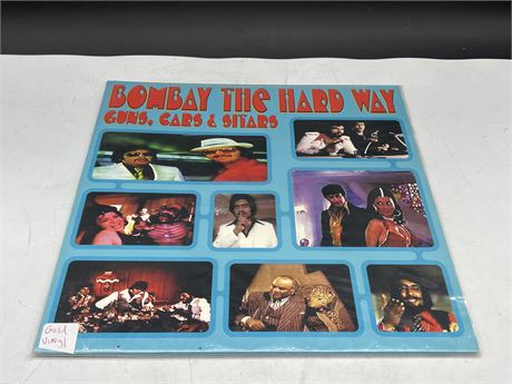 BOMBAY THE HARD WAY - SOUNDTRACK RECORD - GOLD LP