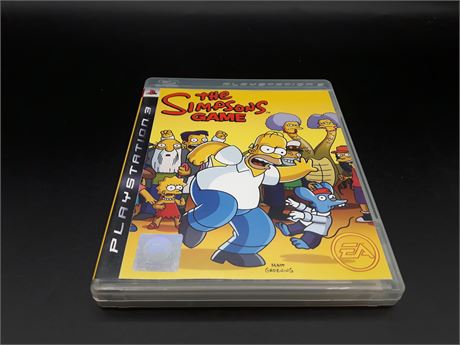 THE SIMPSONS GAME - EXCELLENT CONDITION - PS3