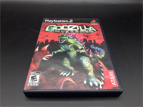 GODZILLA UNLEASHED  -PS2 - EXCELLENT CONDITION