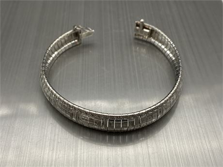 GORGEOUS 925 STERLING SILVER BRACELET, ITALY (7.5”)