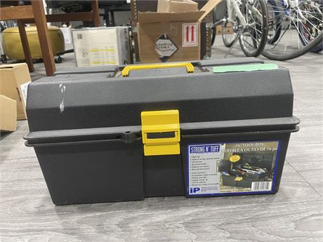 TOOLBOX FULL OF TAPS + DIES & ASSORTED TOOLS