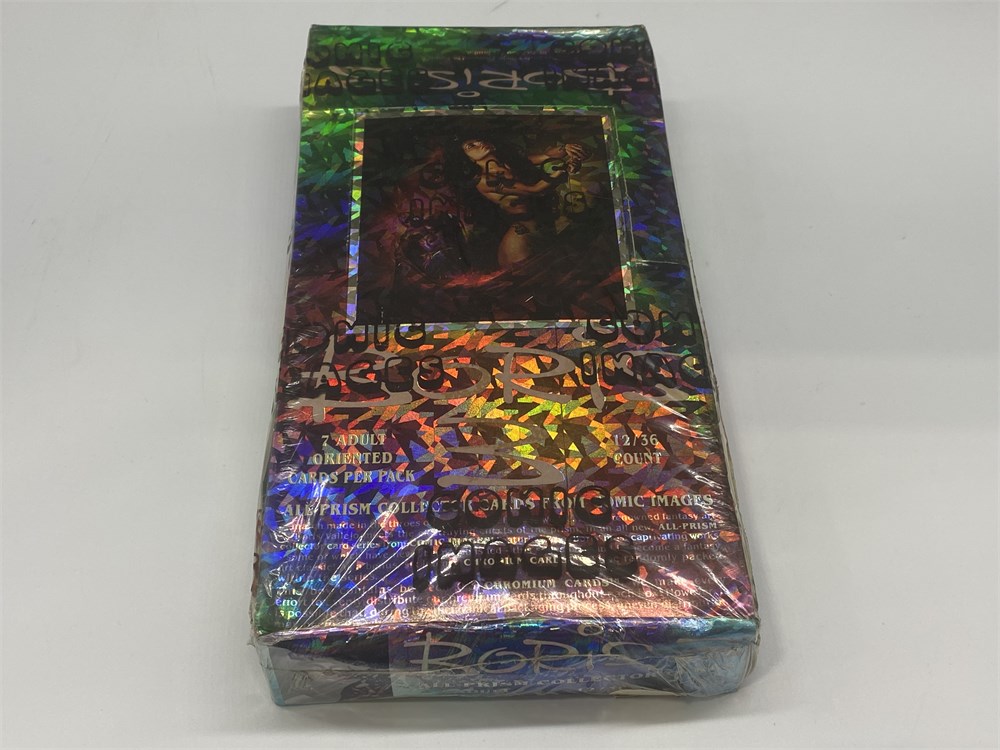 Urban Auctions - SEALED BORIS 3 COLLECTOR CARD SET BOX