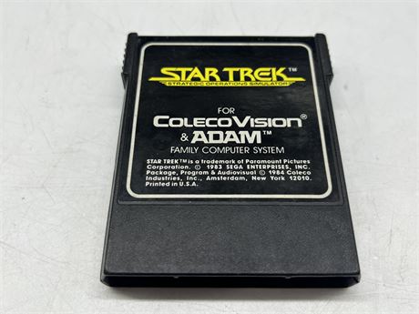 STAR TREK - COLECOVISION