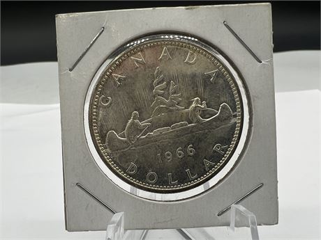 1966 CDN SILVER DOLLAR