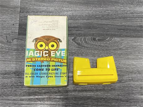 TRU-VUE MAGIC EYES STEREO PICTURE CARDS VIEWER