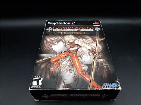 SEALED - GROWLANSER HERITAGE OF WAR LIMITED EDITION - PS2